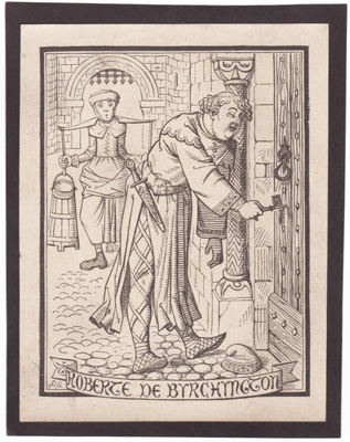 John Tenniel illustration The Brothers Of Birchington